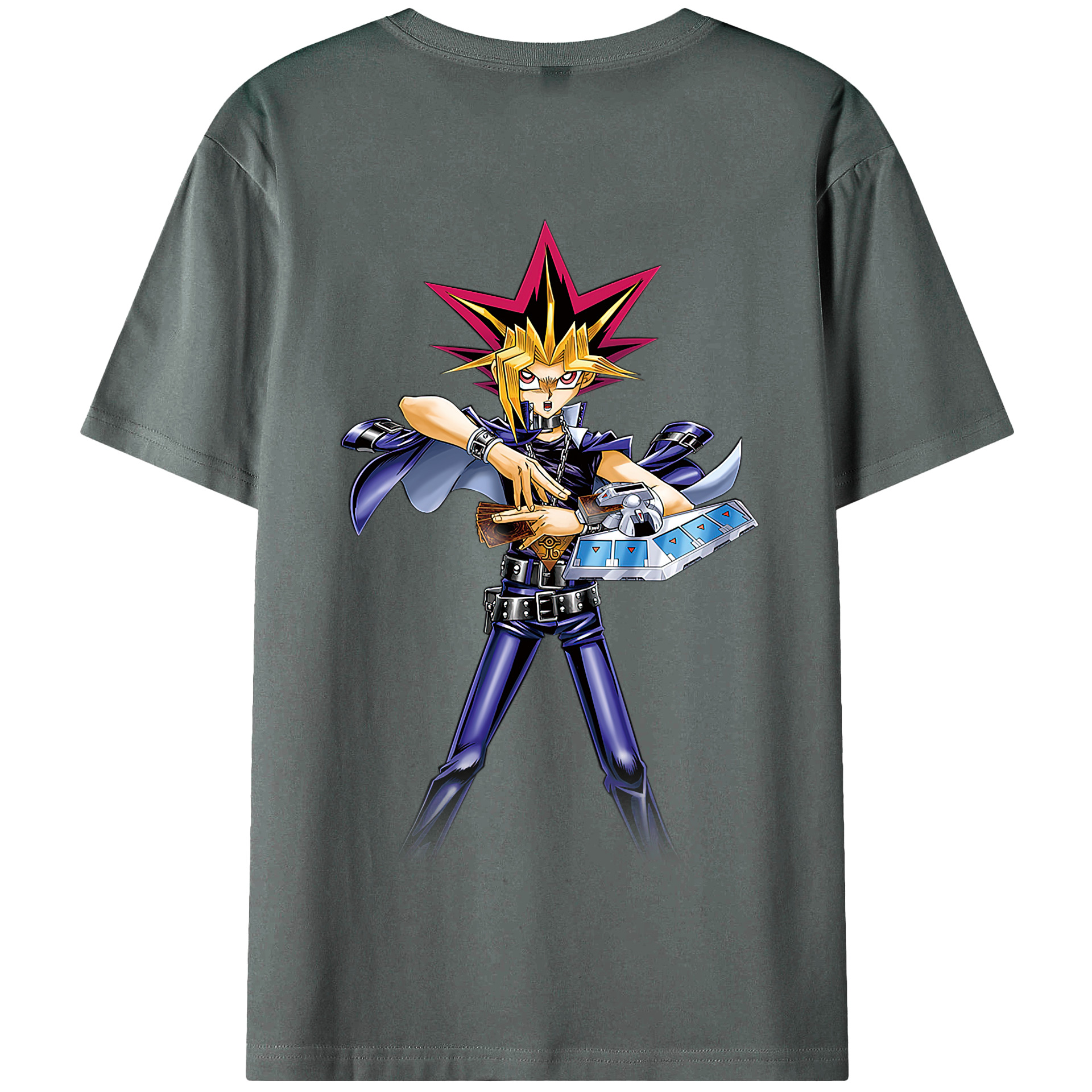 遊☆戯☆王 Yu-Gi-Oh! 綿100％半袖Tシャツ（背面プリント）